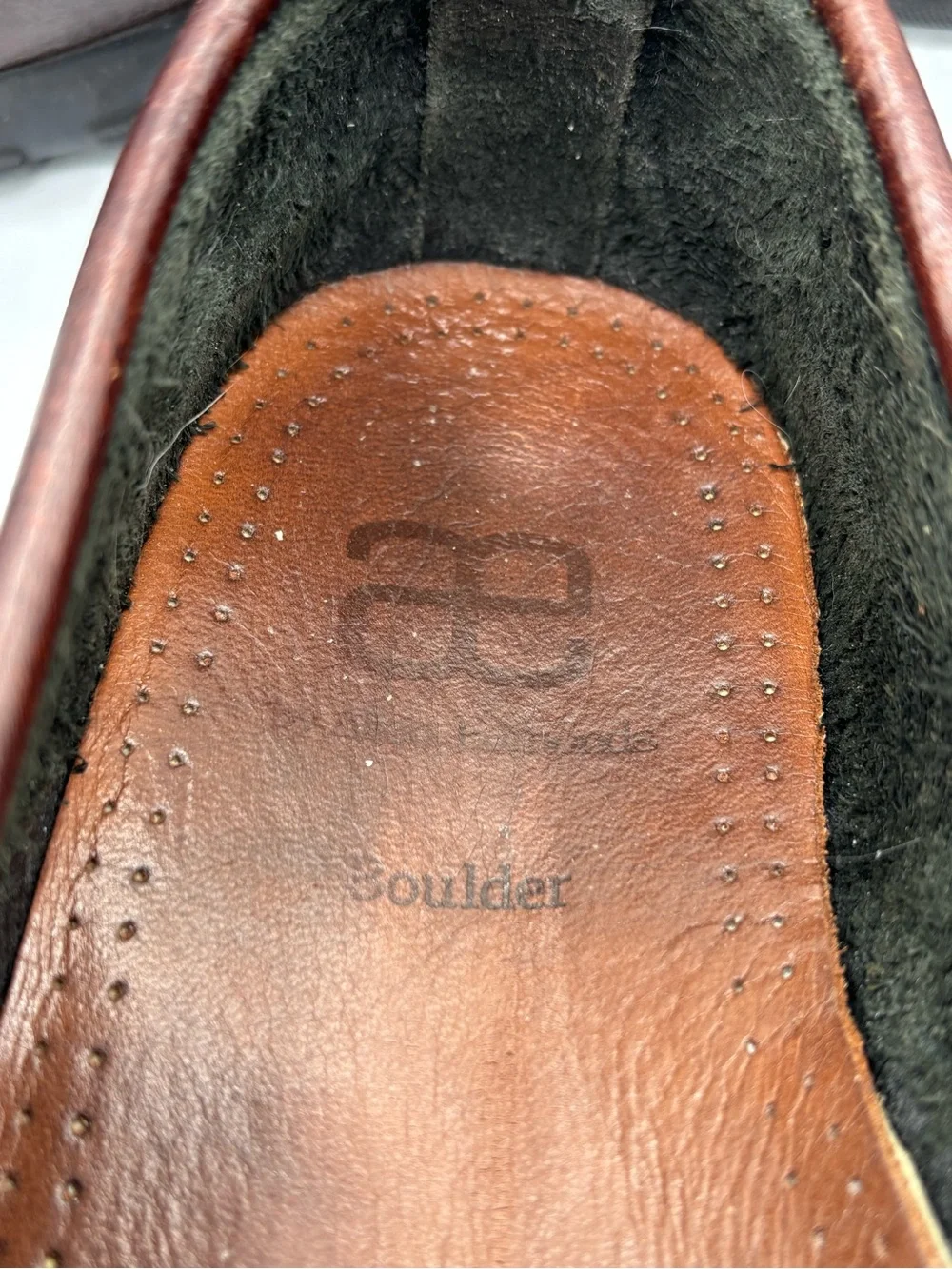 Allen Edmonds Boulder Venetian Driving Moccasins Leather Slip Ons Loafers
